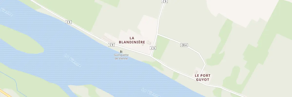 Plan du 186 La Blandiniere à Saint-Germain-sur-Vienne