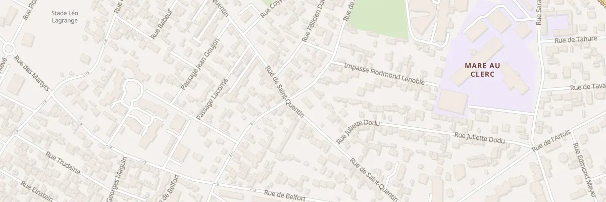 Plan du 32 Rue de Châteaudun au Havre