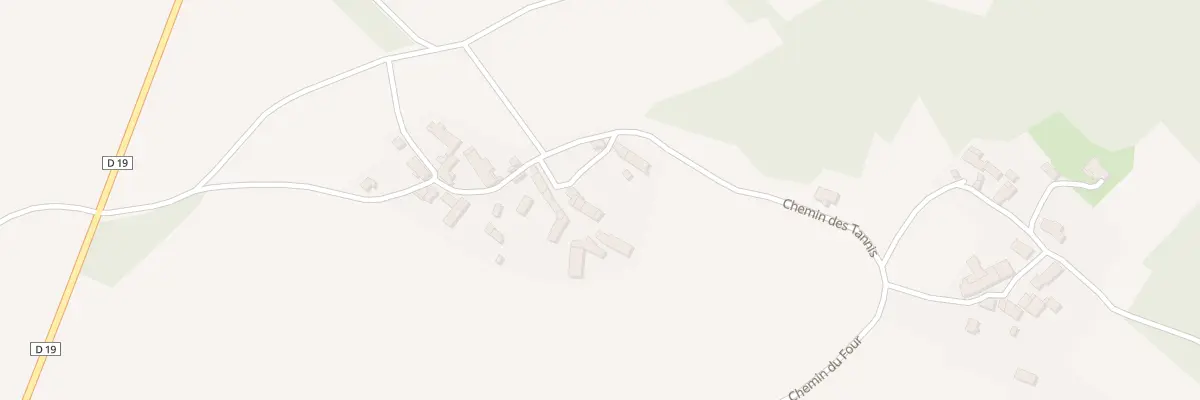 Plan du 3 Imp des Abeilles à Villiers-le-Roux
