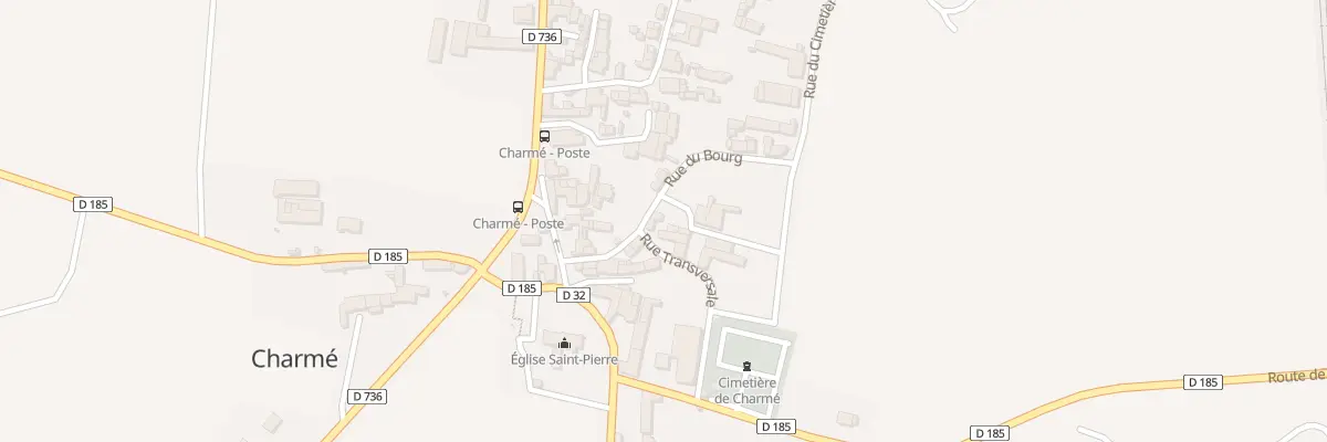 Plan du 4 Rue du Bourg à Charmé