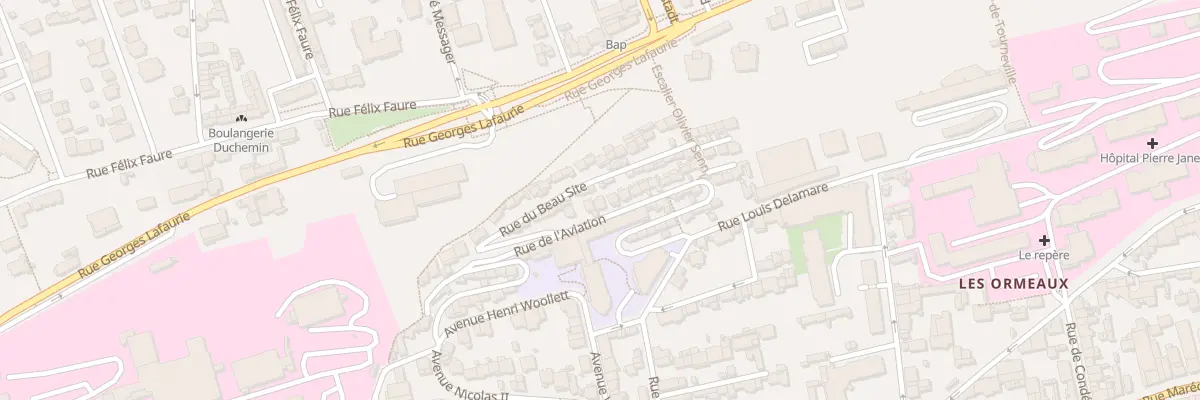 Plan du 15 Rue de l’Aviation au Havre