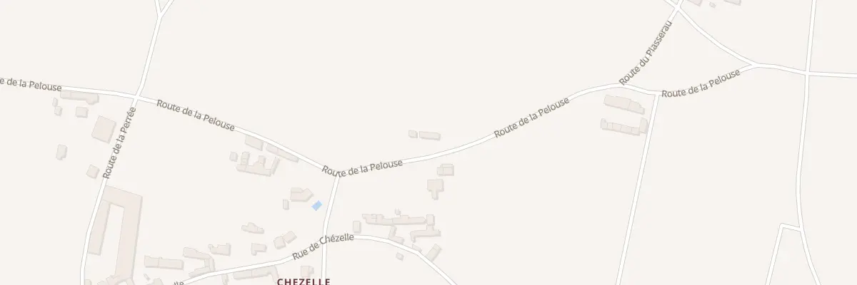 Plan du 396 Rte de la Pelouse à Saint-Nicolas-de-Bourgueil