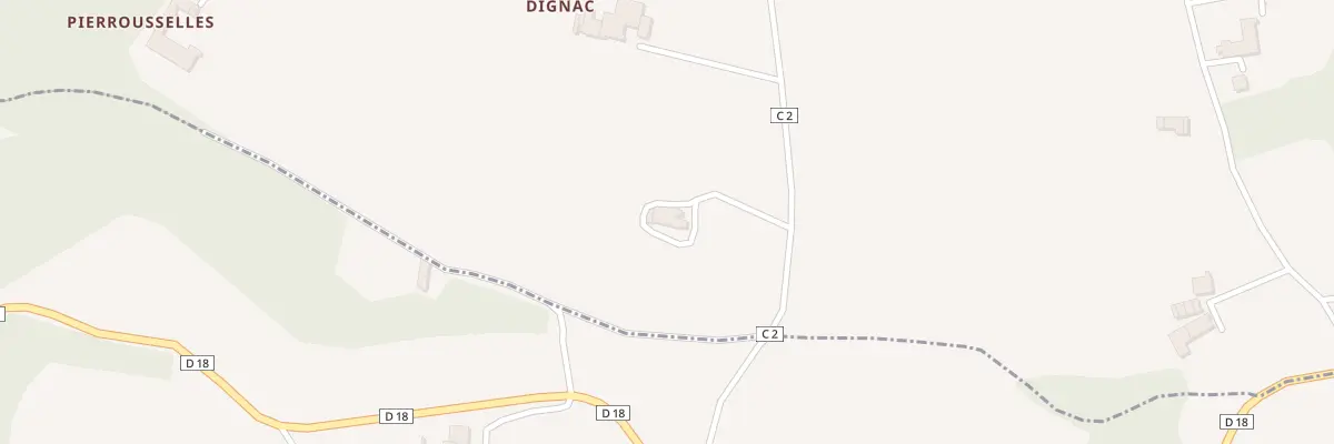Plan du 2 Pierrousselle à Saint-Avit-de-Soulège