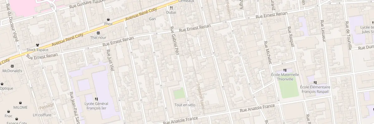 Plan du 78 Rue Gabriel Péri au Havre