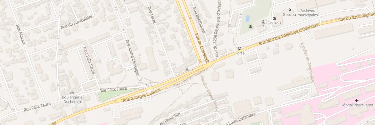 Plan du 365 Rue Félix Faure au Havre
