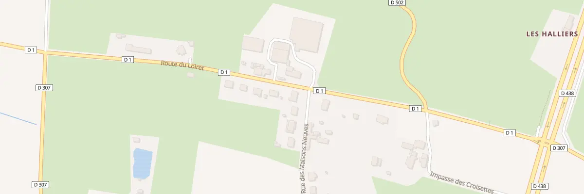 Plan du 2 Rue des Maisons Neuves à Écouves