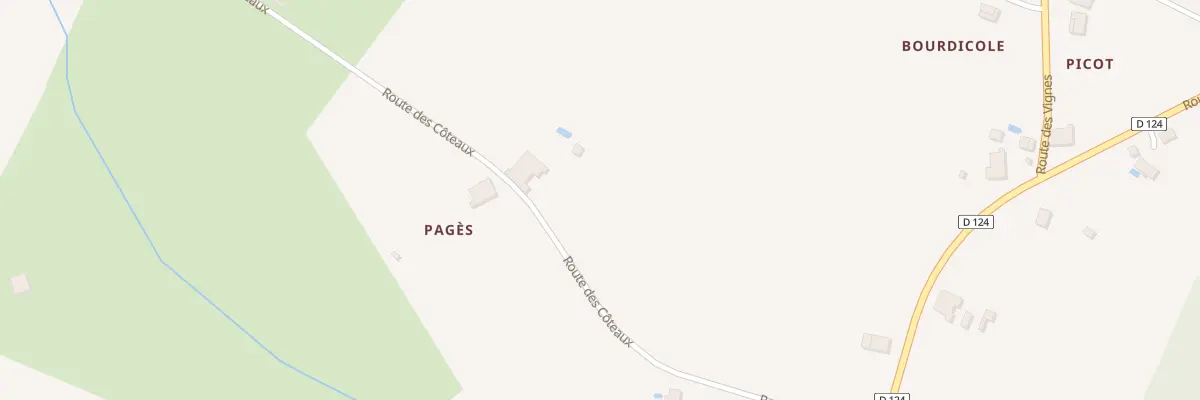 Plan du 9 Pages à Cours-de-Monségur