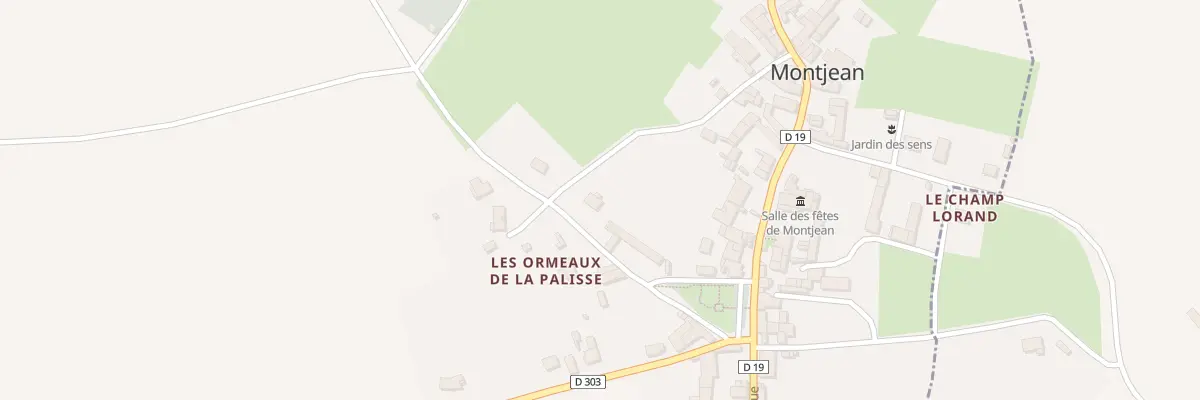Plan du 4 Rte de Lorigne à Montjean