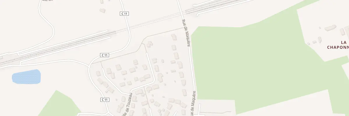Plan du 39 Rue de Maquere à Aigné