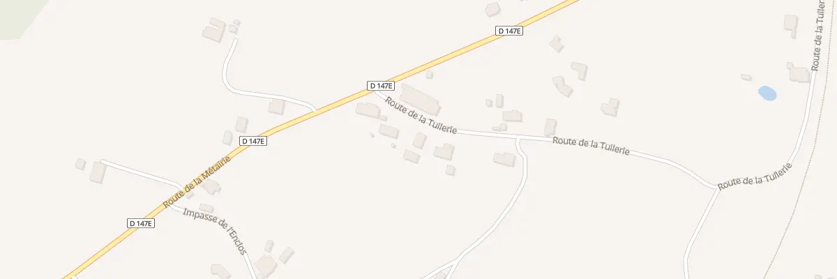 Plan du 775 Rte de la Tuilerie à Bouglon