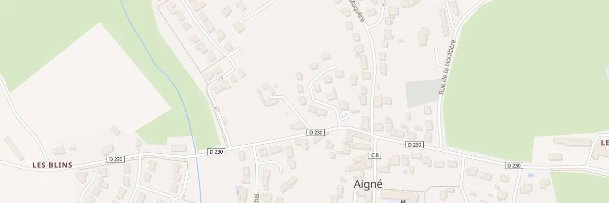 Plan du 5 Rue de l’Avenir à Aigné