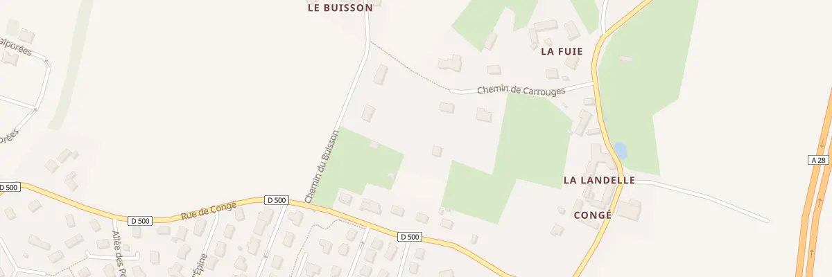 Plan du 9 Che de Carrouges à Saint-Germain-de-Clairefeuille