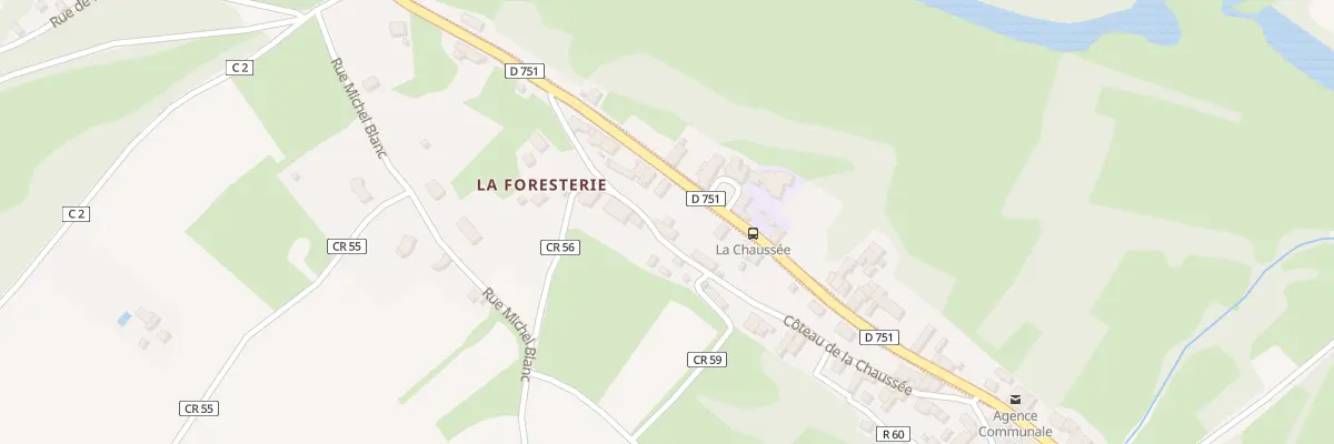 Plan du 63B La Chaussee à Saint-Germain-sur-Vienne