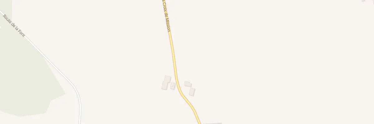 Plan du 472 Rte de la Croix de Mission à Bellon