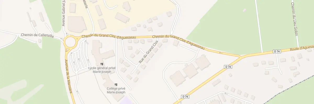 Plan du 20 Rue du Grand Clos à Trouville-sur-Mer