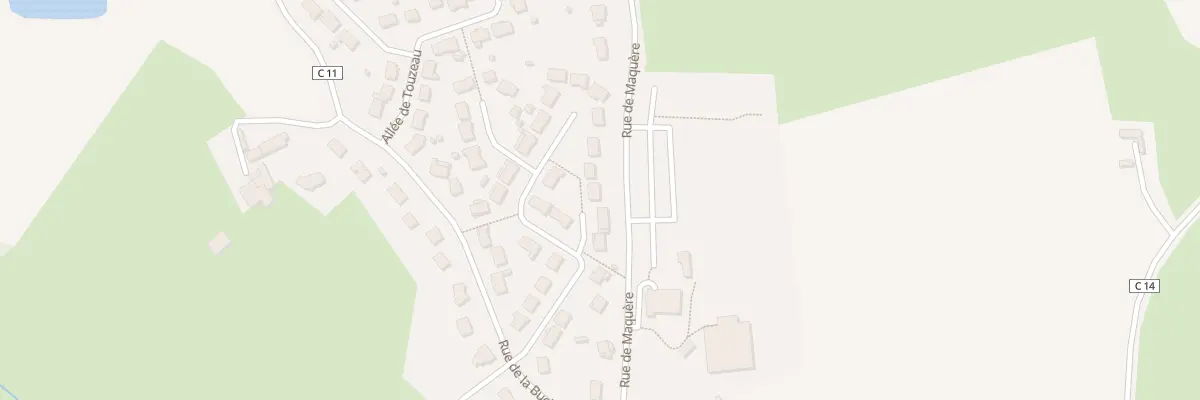 Plan du 4 Imp des Roseaux à Aigné
