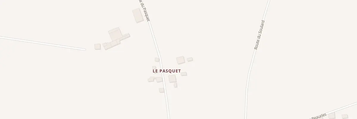 Plan du 5184 Le Pasquet à Bellon