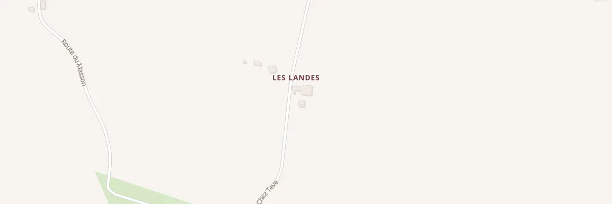 Plan du 5068 Les Petites Landes à Bellon