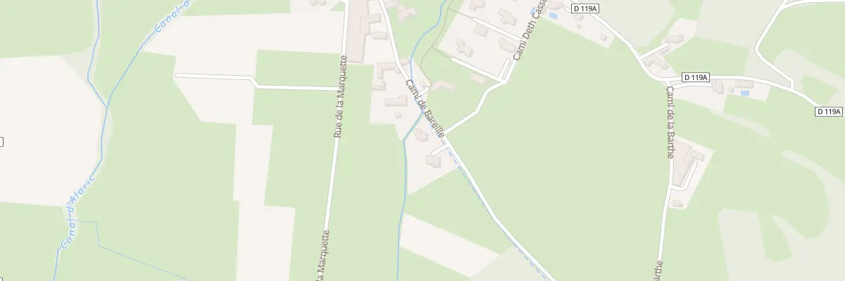 Plan du 18 Cami de Bareille à Bernac-Dessus