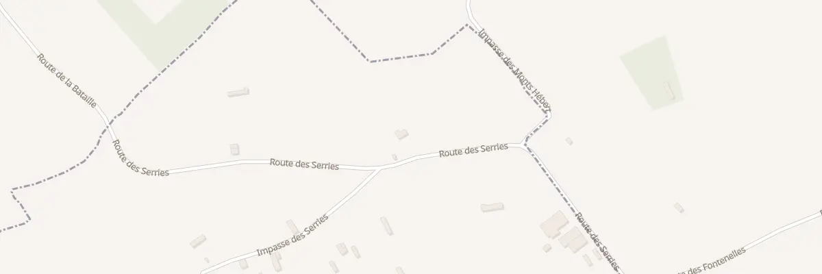Plan du 1A Les Serries à Neauphe-sur-Dive