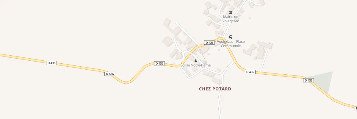 Plan du 5067 Le Bourg à Voulgézac