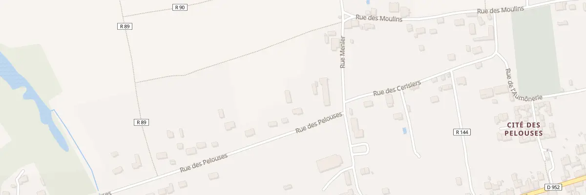 Plan du 38 Rue des Pelouses à Chouzé-sur-Loire