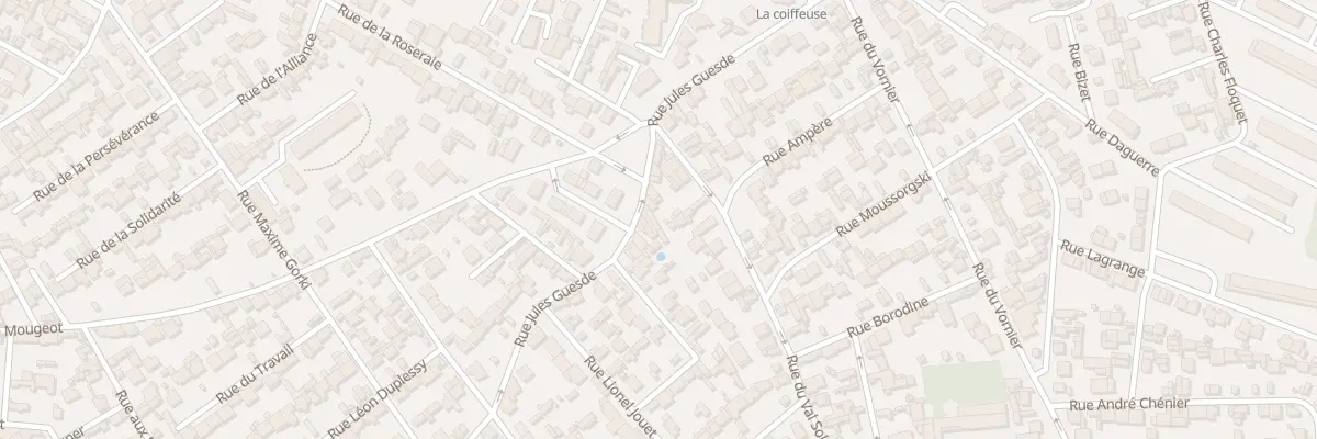 Plan du 78 Rue Jules Guesde au Havre