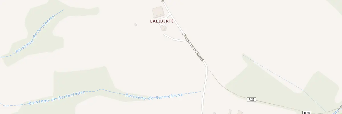 Plan du 5527 Laliberte à Aignan