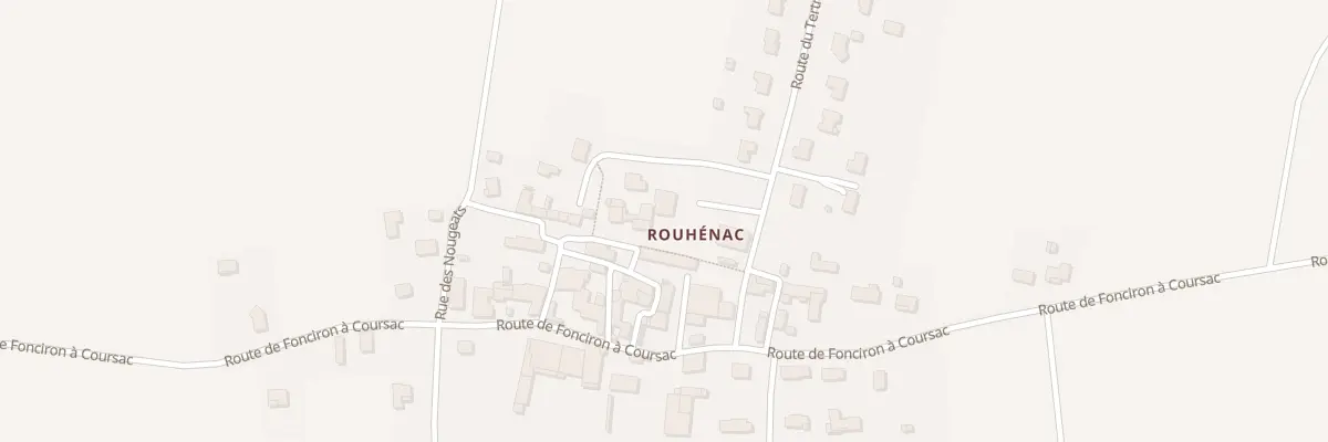 Plan du 5664 Rouhenac à La Boixe