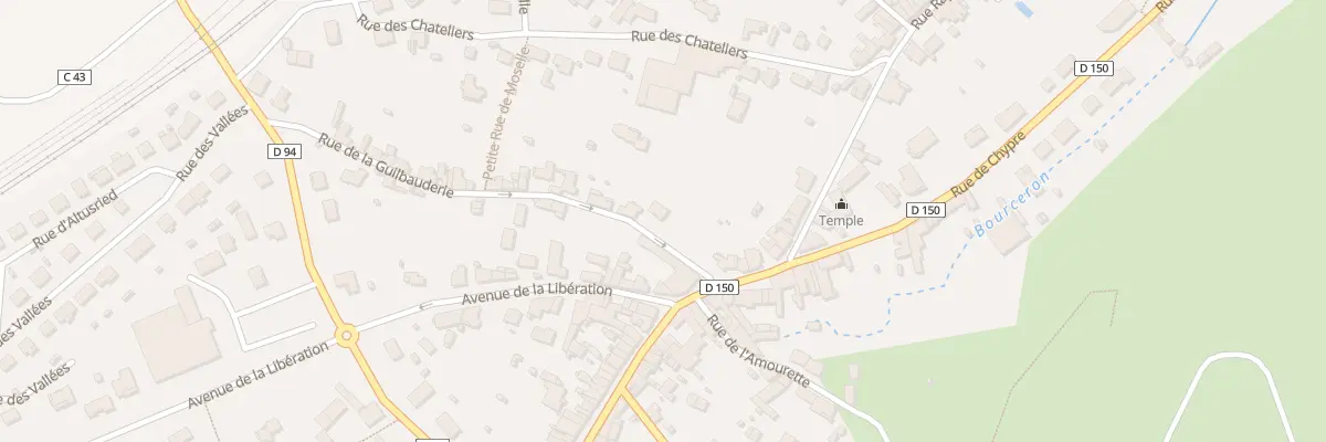 Plan du 3 Rue de la Guilbauderie à Lusignan