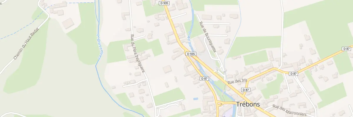 Plan du 2 Rue des Pyrénées à Trébons