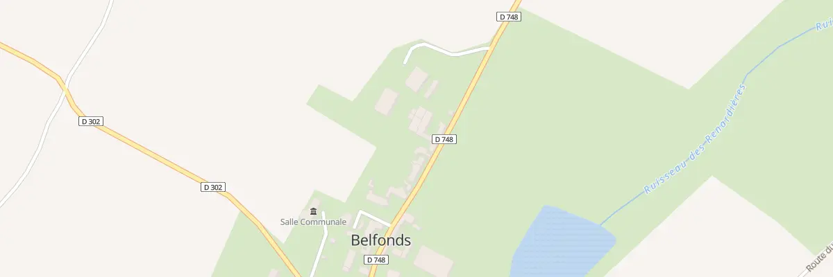 Plan du 8 Le Bourg à Belfonds