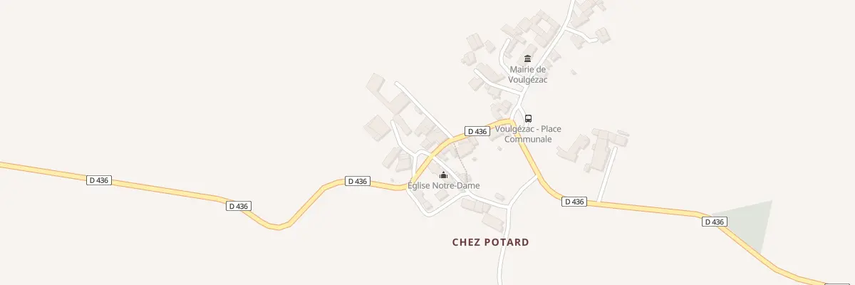 Plan du 5071 Le Bourg à Voulgézac