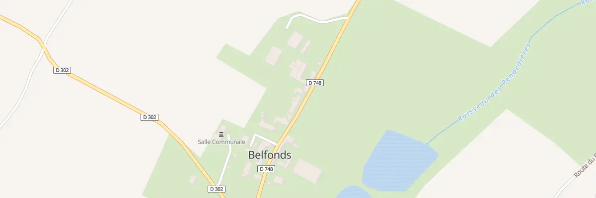 Plan du 6 Le Bourg à Belfonds