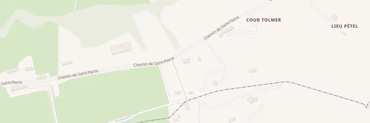 Plan du 8 Chem de Saint-Pierre à Touques