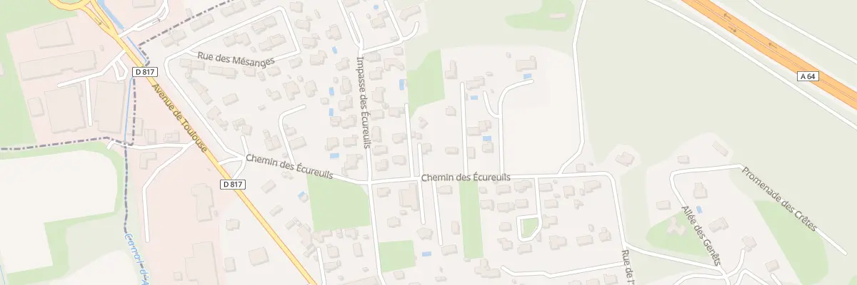 Plan du 30T Che des Ecureuils à Barbazan-Debat