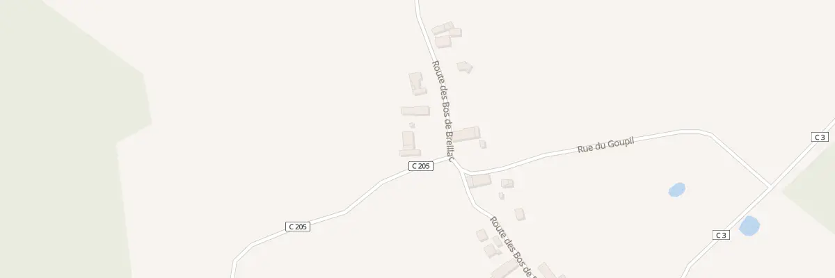 Plan du 149 Les Taules Ouest à Saint-Martin-de-Gurson