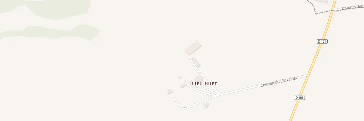 Plan du 230 Che du Lieu Huet au Fournet