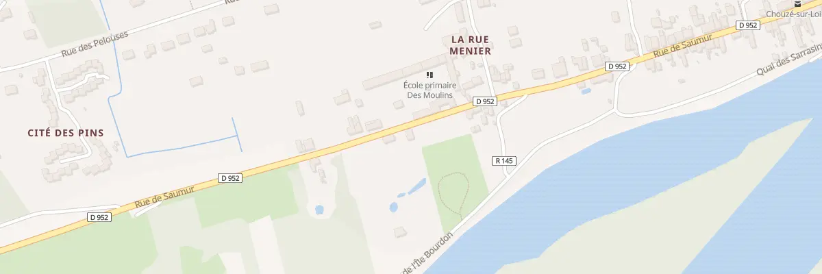 Plan du 79 Rue de Saumur à Chouzé-sur-Loire
