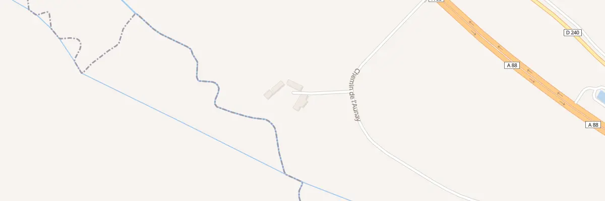 Plan du 59 Launay à Mortrée