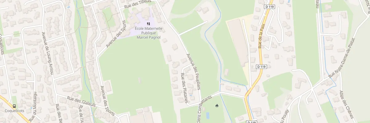 Plan du 13 Rue des Platanes à Barbazan-Debat