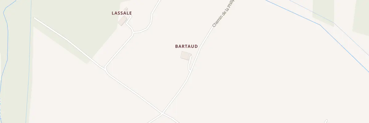 Plan du 76 Bartaud à Gaujac