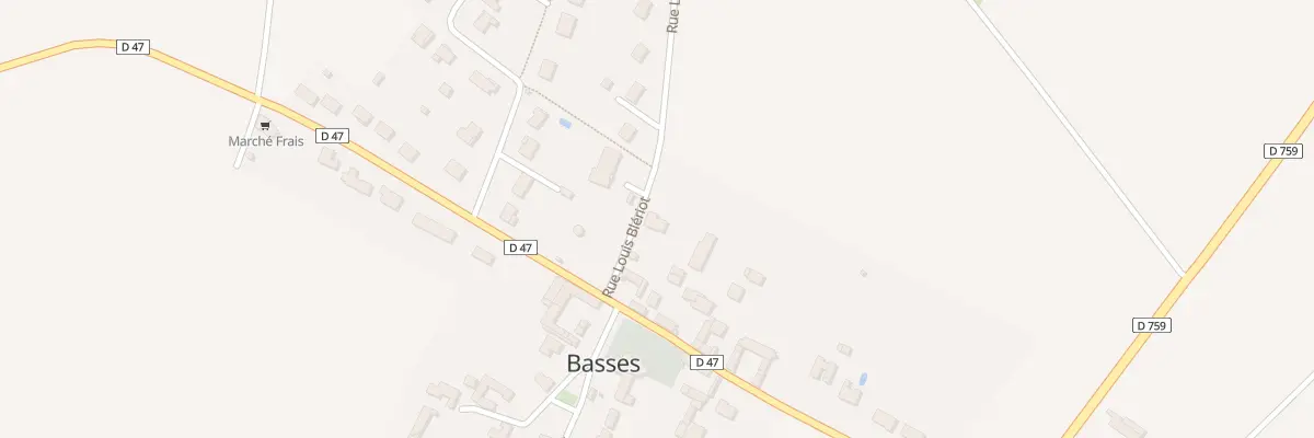 Plan du 2 Rue Louis Blériot à Basses
