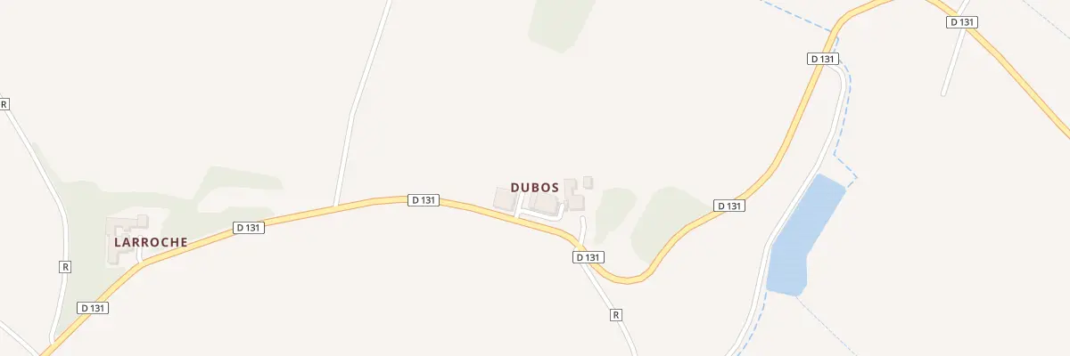 Plan du 5101 A Dubos à Couloumé-Mondebat