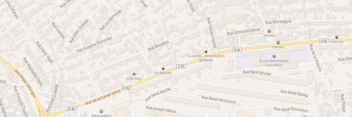 Plan du 259 Rue de la Cavée Verte au Havre