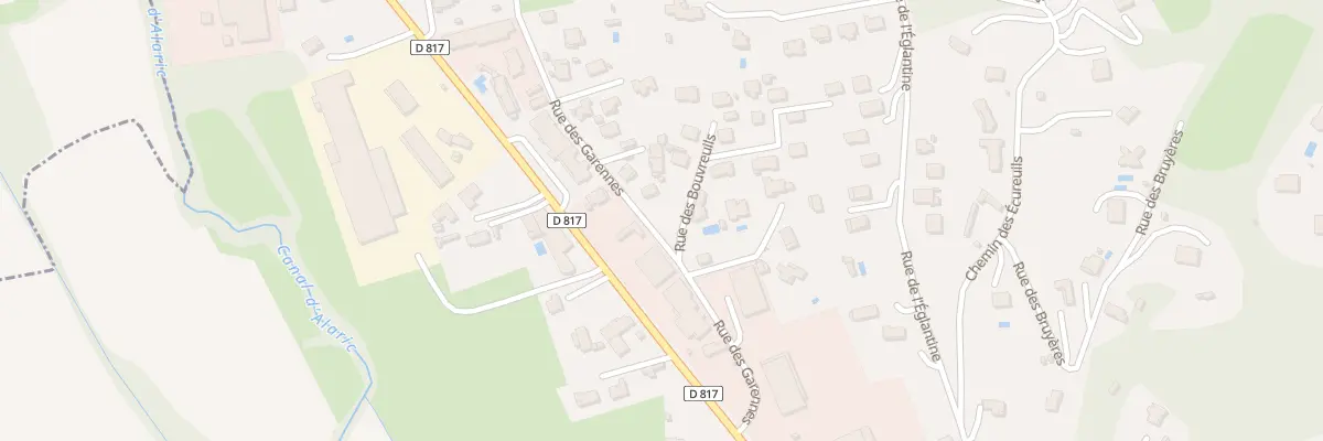Plan du 10 Rue des Garennes à Barbazan-Debat
