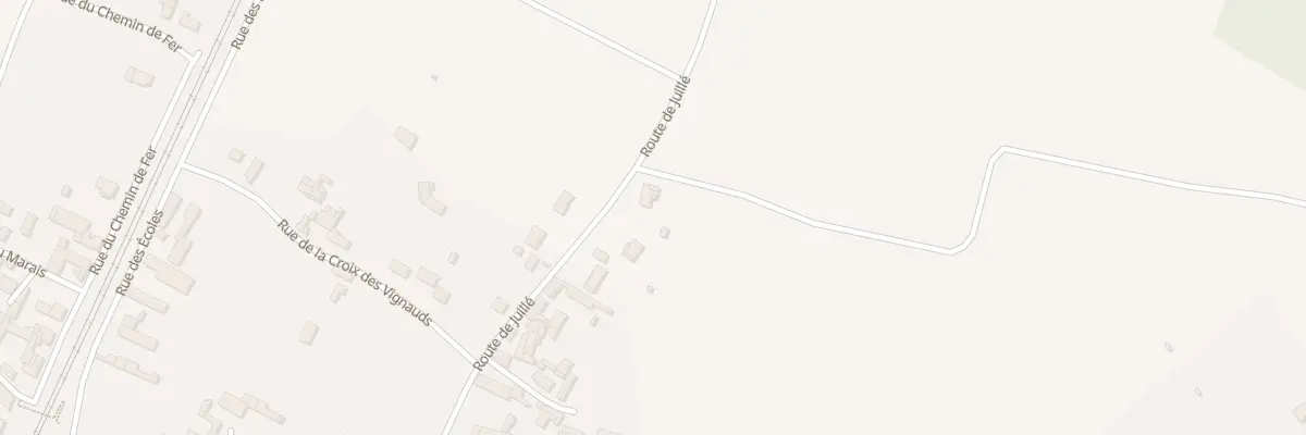 Plan du 20 Rte de Juillé à Luxé