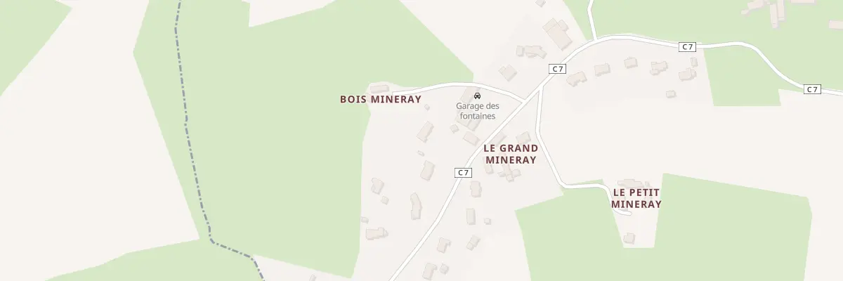 Plan du 86 Rte des Fontaines à Rouillon