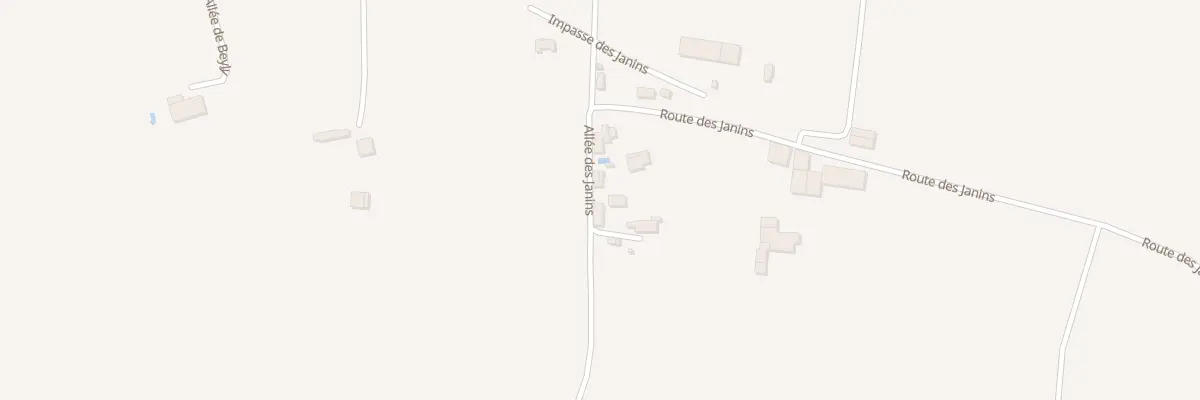 Plan du 5 Les Janins à Dieulivol