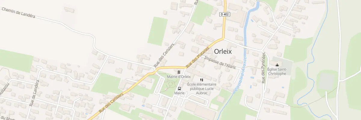 Plan du 5116A Le Bourg à Orleix